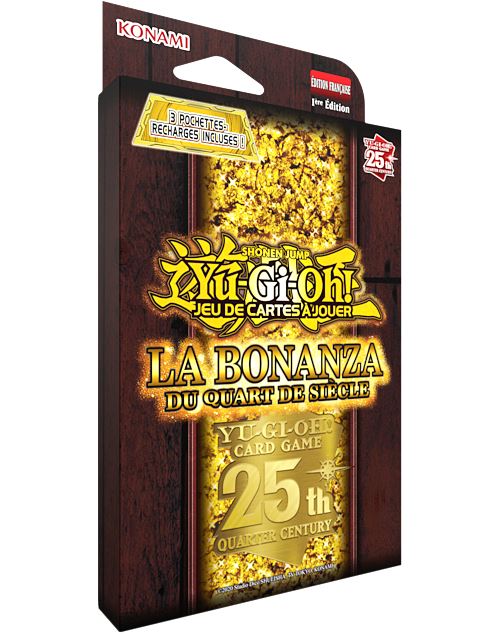 Carte à collectionner Konami Yu-Gi-Oh Booster Quarter Century Bonanza Tripack