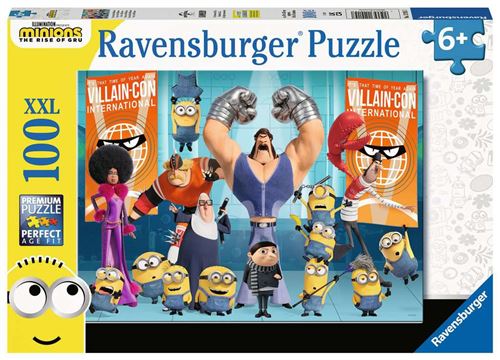 Puzzle Ravensburger Gru et Les Minions 100 Pièces XXL