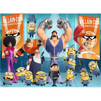 Puzzle Ravensburger Gru et les Minions 100 pièces XXL