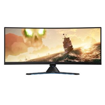 Lenovo Legion Y44w-10 - Écran LED - 43.4" - 3840 x 1200 DWUXGA @ 144 Hz - IPS - 450 cd/m² - 3000:1 - DisplayHDR 400 - 4 ms - 2xHDMI, DisplayPort, 2xUSB-C - haut-parleurs - noir corbeau