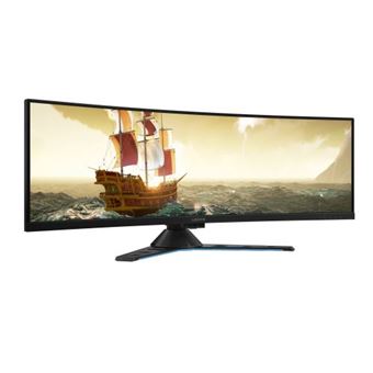 Lenovo Legion Y44w-10 - Écran LED - 43.4" - 3840 x 1200 DWUXGA @ 144 Hz - IPS - 450 cd/m² - 3000:1 - DisplayHDR 400 - 4 ms - 2xHDMI, DisplayPort, 2xUSB-C - haut-parleurs - noir corbeau