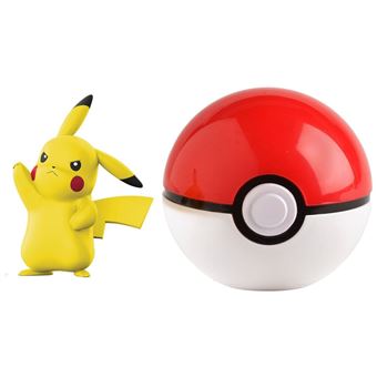 Poké Ball et sa figurine Pikachu 5 cm Pokémon