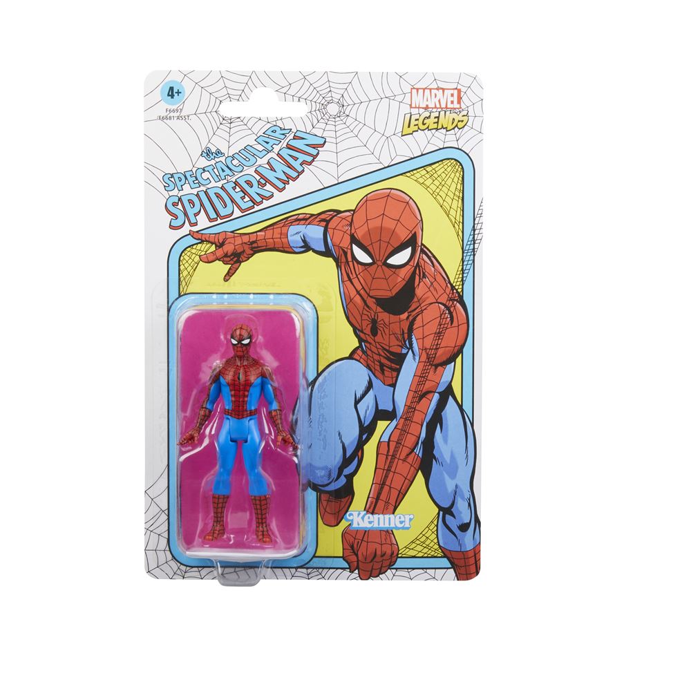 Figurine Marvel Legends Retro 375 Classic Spiderman Figurine pour