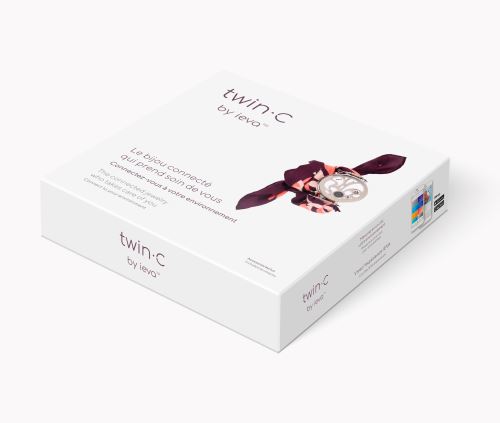 Bijou connecté Ieva Twin-C Le Carré Sauvage