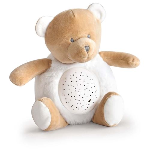 Doudou Et Compagnie Beige Veilleuse Musicale Ours