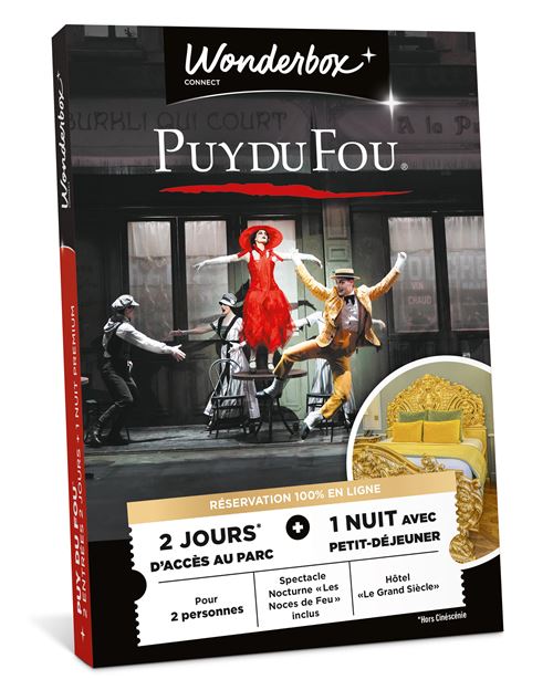 Coffret cadeau Wbx Connect Puy du Fou Séjour Premium