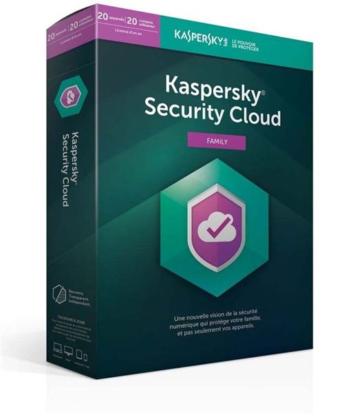 Kaspersky Security Cloud Family 20 Postes 1 An