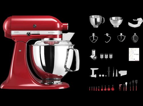 KITCHENAID Artisan KSM200 Swiss Anniversary Robot culinaire - Rouge