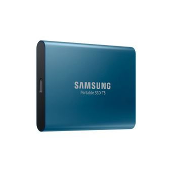 DISQUE SSD EXTERNE SAMSUNG PORTABLE 500GO T7 BLEU