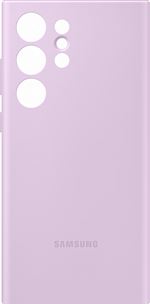 Coque en silicone pour Samsung Galaxy S23 Ultra 5G Lilas