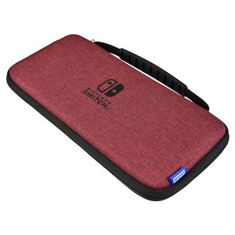 Pochette de transport pour Nintendo Switch OLED Hori Rouge