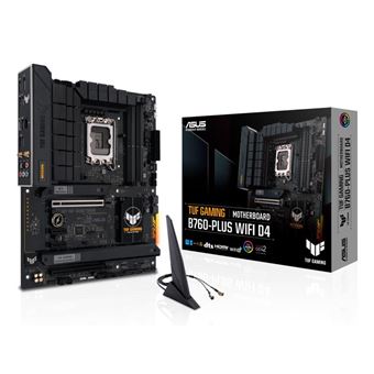 Carte mère ASUS TUF GAMING B760-PLUS WIFI D4 ATX Socket LGA1700 Chipset Intel B760 - 1