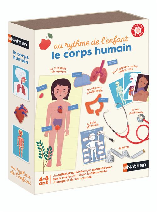 Jeu éducatif Nathan Le Corps Humain Jeu éducatif Nathan Le Corps Humain