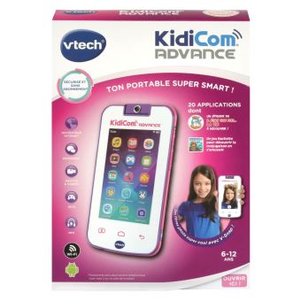 Jeu éducatif et électronique Vtech KidiCom Advance Blanc et Rose