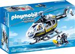 Playmobil City Action - Hélicoptère et policiers d'élite