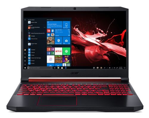 Acer Nitro 5 AN515-43-R0RV - Ryzen 7 3750H / 2.3 GHz - Win 10 Home 64 bits - 8 GB RAM - 128 GB SSD + 1 TB HDD - 15.6 IPS 1920 x 1080 (Full HD) - Radeon RX 560X - Wi-Fi, Bluetooth - obsidiaans zwart - tsb Frans