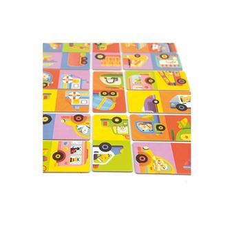 Dominos réversibles Mideer Véhicules