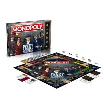 Jeu série TV Monopoly Peaky Blinders Exclusivité FNAC