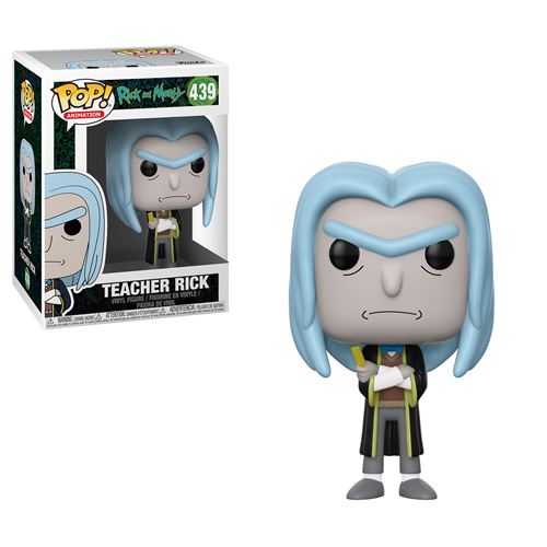 RICK & MORTY-BOBBLE HEAD POP N°439-TEACHER RICK