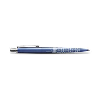 Stylo Parker Jotter Édition Séoul - Stylo Bille Bleu Laqué Avec Gravure Laser - Coffret Cadeau Géométrique - 11