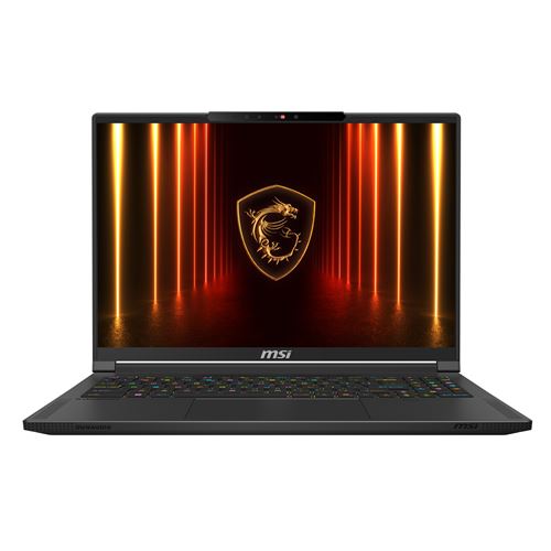 PC portable gamer MSI Stealth A16 AI+ 16 QHD+ 240Hz Ryzen 9 HX 370 RAM SSD RTX 5080 Windows 11