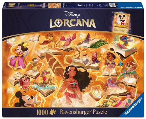 Puzzle 1000 pièces : Amber Disney Lorcana Ravensburger France - vue 10