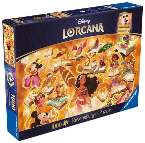 Puzzle 1000 Pièces Lorcana Ravensburger Amber