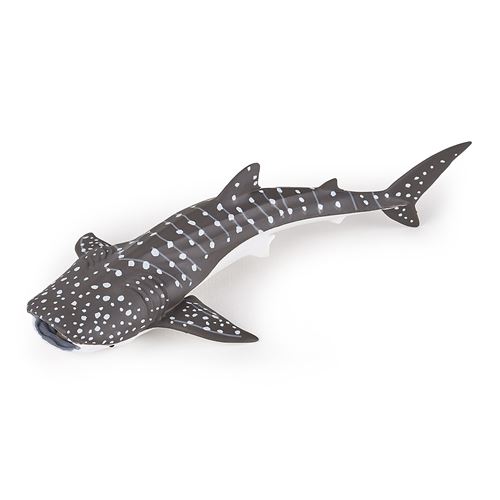 Papo Gris Et Blanc Figurine Jeune Requin Baleine