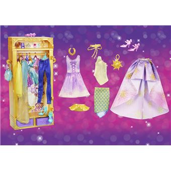 Poupée Disney Princesses Le Dressing de Jasmine et Raiponce