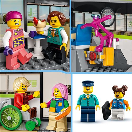 LEGO City 60337 Le train de voyageurs express, Commandez facilement en  ligne