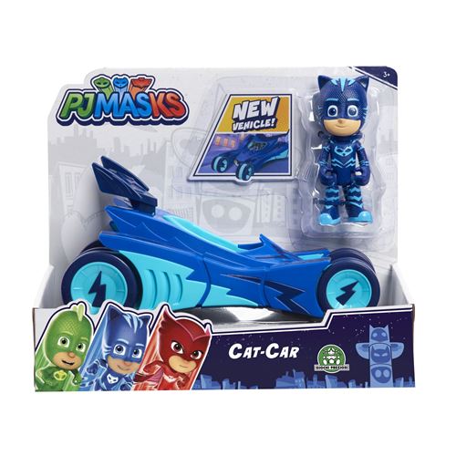 Véhicule Pyjamasques Vroomerang Avec Figurine Yoyo - Voiture Fusée Lumineuse Et Sonore - Enfants 3 Ans Et Plus