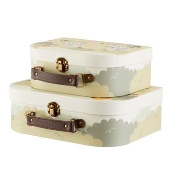 Lot de 2 valises Sass & Belle Savannah Safari