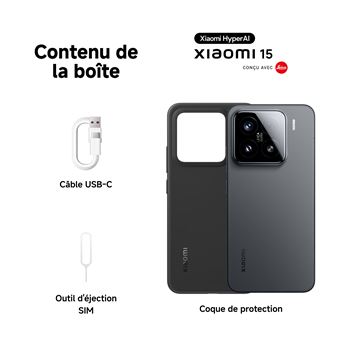 Xiaomi 15 Noir 512 Go - Neuf Sous Blister, Débloqué - Le Monster De La Photo
