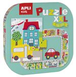 Puzzle 20 pièces Apli Kids Circuit La Ville