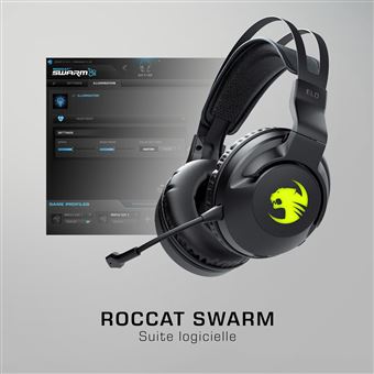 Casque Gaming sans fil Roccat Elo 7.1 Air Noir