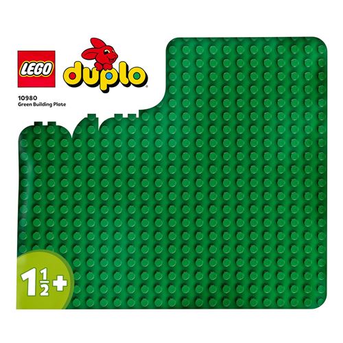 LEGO® DUPLO® 10980 La plaque de construction Verte