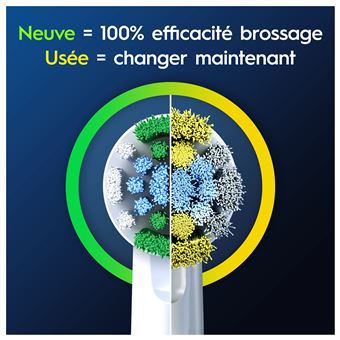 Pack de 3 brossettes pour brosse à dents Oral-B Pro Precision Clean