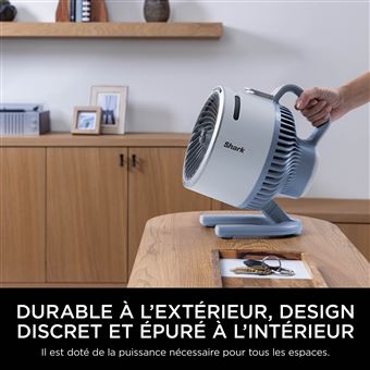 Ventilateur brumisateur Shark Flex Breeze HydroGo FA050EU Bleu