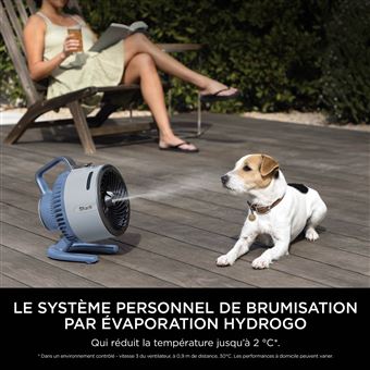 Ventilateur brumisateur Shark Flex Breeze HydroGo FA050EU Bleu