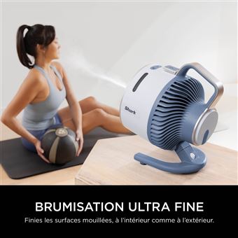 Ventilateur brumisateur Shark Flex Breeze HydroGo FA050EU Bleu