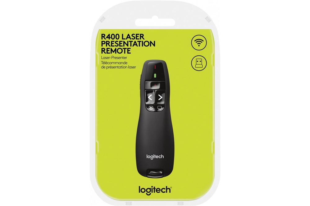 Pointeur Laser Logitech Wireless Présentateur R500