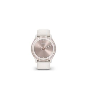 Montre connectée Garmin Vivomove Sport Blanc avec bracelet Ivoire