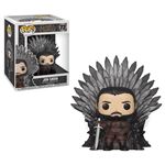 Game of Thrones - Figurine POP! Jon Snow on Iron Throne 15 cm