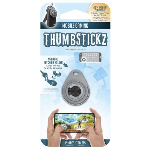 Joystick Retrak Thumbstickz Gris pour smartphone