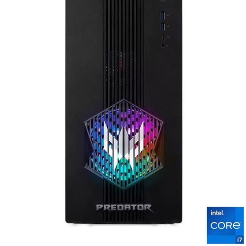 Acer Gaming Desktop PC Predator Orion 3000 665 I75063GI Intel Core i7 32 GB RAM 1 TB SSD