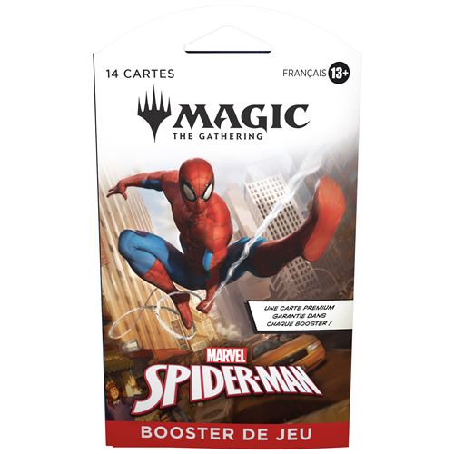 Boite de Carte à collectionner Magic Booster de jeu The Gathering Marvel's Spider-Man