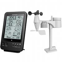 La Crosse Technology WS6861 Station Météo Colorée Avec Anémomètre - Noir