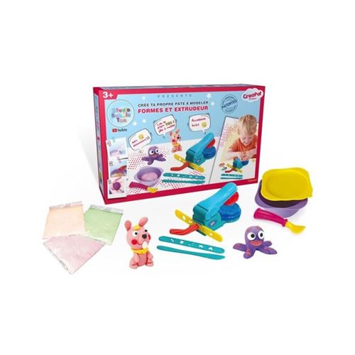 Pâte à modeler CréaPat Formes et extrudeur