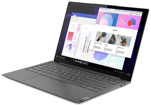 Pc Ultra-portable Lenovo Yoga Slim 7 13acn5 13,3" Amd Ryzen 7 16 Go Ram 512 Go Ssd Gris