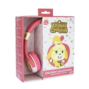 Casque Enfant Animal Crossing - Volume Limité à 85 DB Pour Protéger Les Oreilles - Officiel